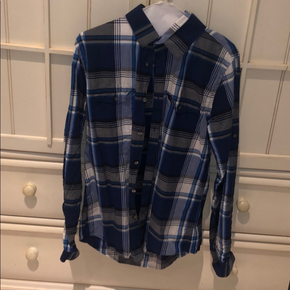 Express Plaid Button Down Shirt Bundle - image 1